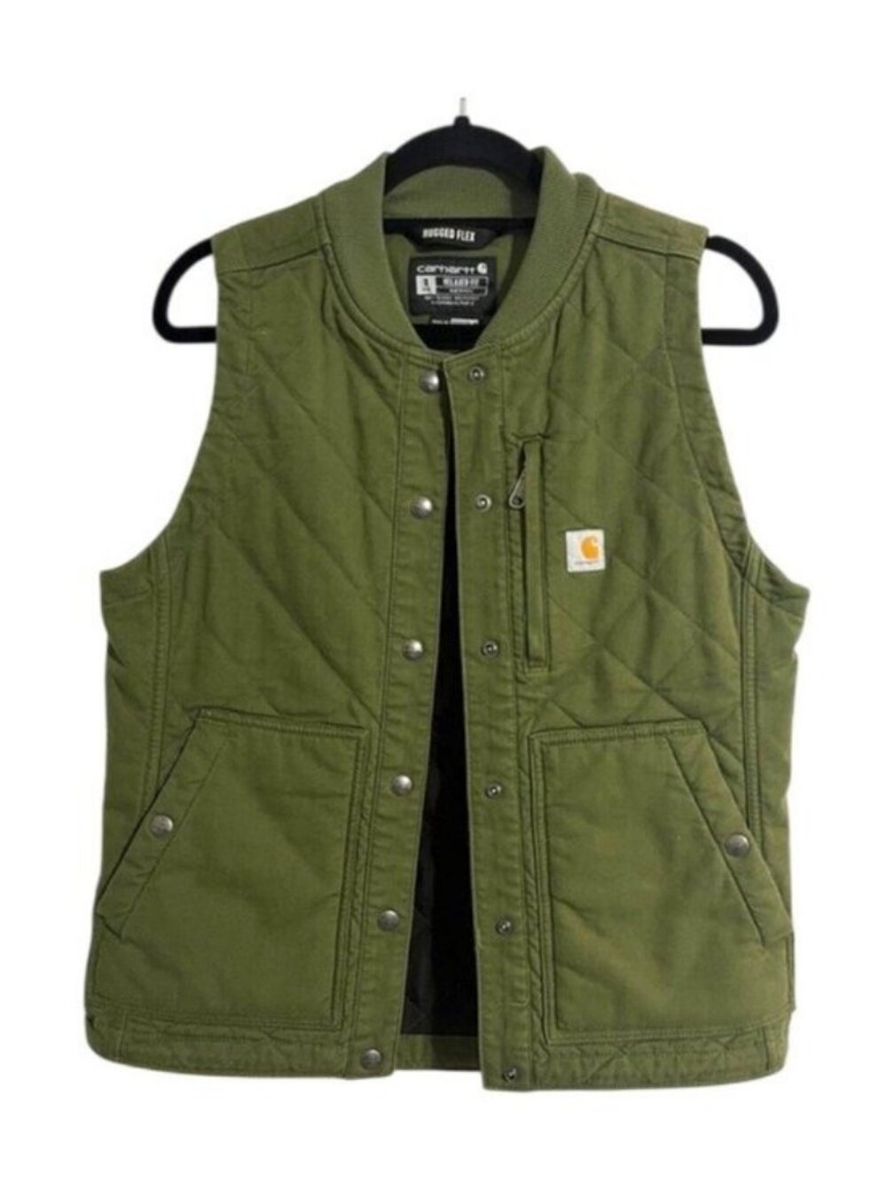 Carhartt Rugged Flex Quilted Work Vest Size S